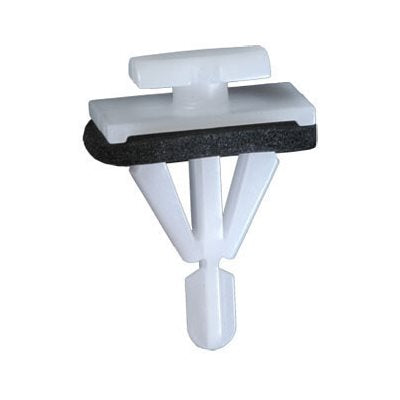 Auveco No 21157 GM Molding Clip White Nylon, Quantity 10