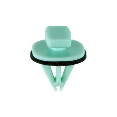 Auveco No 21158 GM Molding Clip Green Nylon, Quantity 10