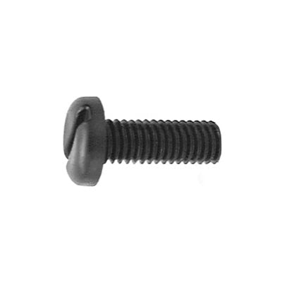 Auveco No 21183 Black Nylon License Plate Screw, Quantity 1000