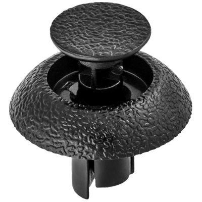 Auveco No. 21201 Toyota & Lexus Push-Type Retainer Black Nylon, Quantity - 10