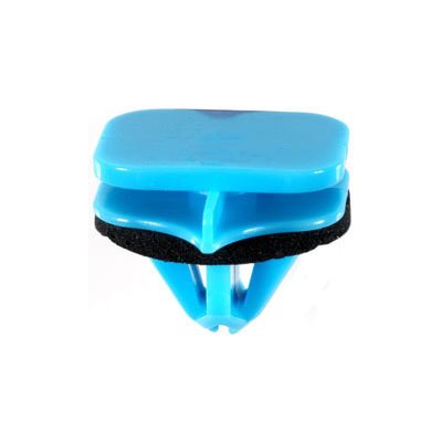 Auveco No 21202 Ford Molding Clip Blue Nylon, Quantity 10