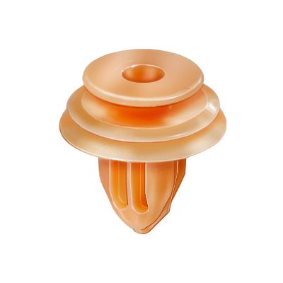 Auveco No. 21206 Honda Retainer Orange Nylon, Quantity - 15