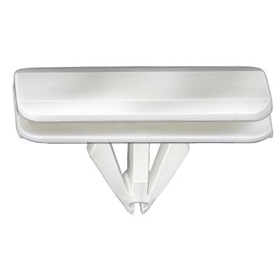 Auveco No 21230 Ford Molding Clip White Nylon, Quantity 25