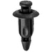 Auveco No 21249 Toyota Push-Type Retainer Black Nylon, Quantity 25