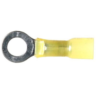 Auveco No 21273 Crimp & Solder Ring Terminal, Quantity 10