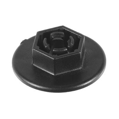 Auveco No. 21302 GM Retainer Nut Black Nylon, Quantity - 25