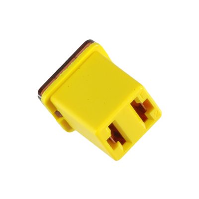 Auveco No. 21476 GM Low Profile 60Amp Fuse- Yellow, Quantity - 3