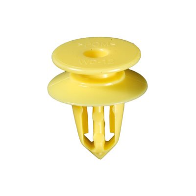 Auveco No. 21489 GM Retainer- Yellow Nylon, Quantity - 25