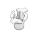 Auveco No 21498 Volkswagen & Audi Headlight Nut, Quantity 25