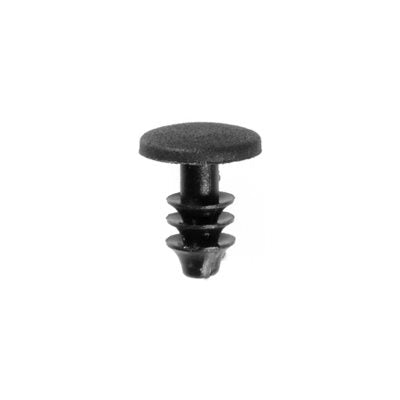 Auveco No. 21548 Toyota Weatherstrip Retainer Black Nylon, Quantity - 25