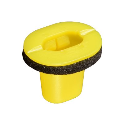 Auveco No. 21622 Nissan Molding Grommet With Seal- Yellow Nylon, Quantity - 15