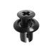 Auveco No 21624 Toyota Push-Type Retainer- Black Nylon, Quantity 15