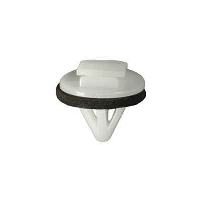 Auveco No. 21653 Toyota Molding Clip With Sealer- White Nylon, Quantity - 15