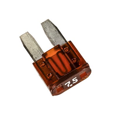Auveco No. 21829 GM Micro-Fuse 7.5 Amp Brown Color, Quantity - 5
