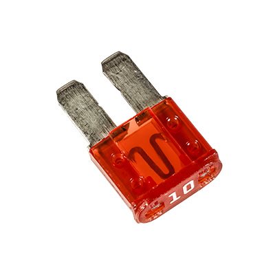 Auveco No 21830 GM Micro-Fuse 10 Amp Red Color, Quantity 5