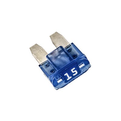 Auveco No 21831 GM Micro-Fuse 15 Amp Blue Color, Quantity 5