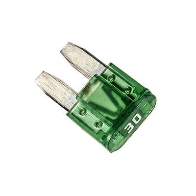 Auveco No. 21834 GM Micro-Fuse 30 Amp Green Color, Quantity - 5