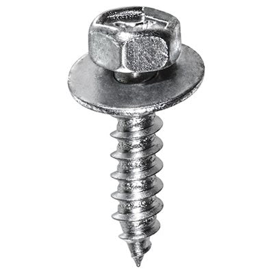 Auveco No 21839 Lexus/Toyota Hex Head SEMS Tapping Screw, Quantity 25