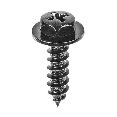 Auveco No. 21841 Lexus & Toyota Hex Head SEMS Tapping Screw, Quantity - 25