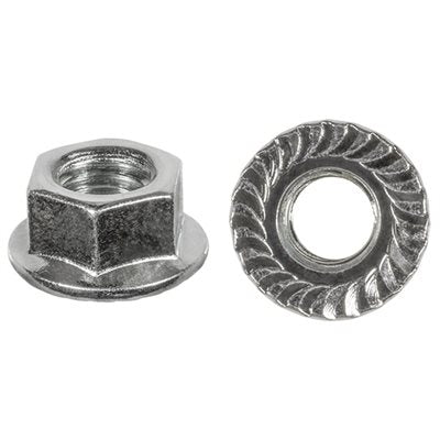 Auveco No 22045 Metric Spin Lock Nut With Serrations, Quantity 25