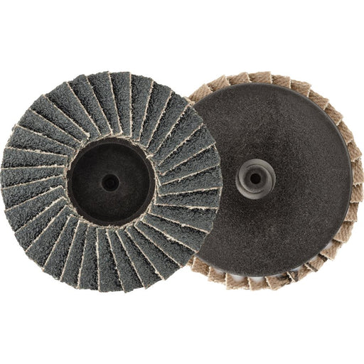 Auveco No 22642 2 Mini Zirconia Flap Disc 60 Grit Type 1, Quantity 3