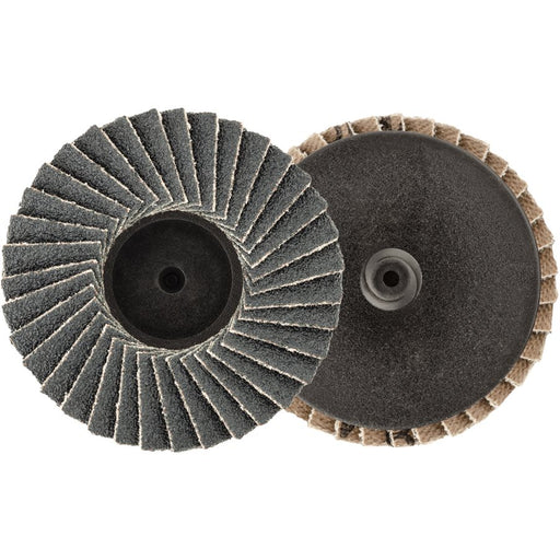 Auveco No 22643 2 Mini Zirconia Flap Disc 80 Grit Type 1, Quantity 3