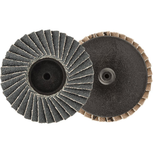 Auveco No 22643 2 Mini Zirconia Flap Disc 80 Grit Type 1, Quantity 3