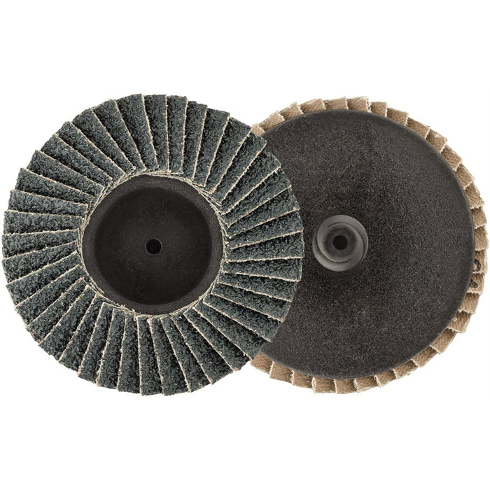 Auveco No 22644 3 Mini Zirconia Flap Disc 40 Grit Type 1, Quantity 2