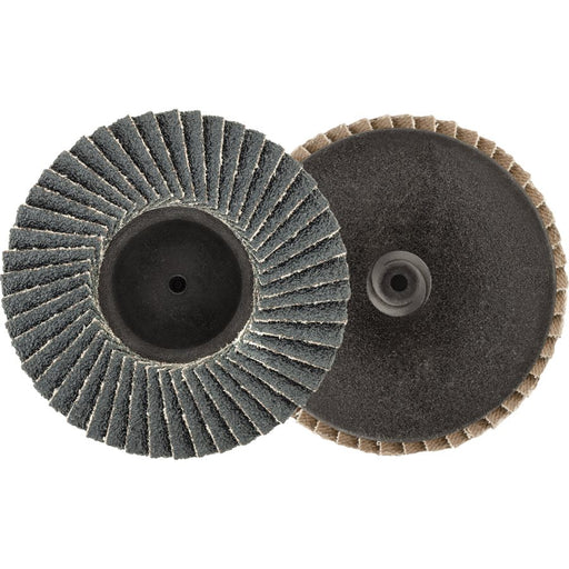 Auveco No 22645 3 Mini Zirconia Flap Disc 60 Grit Type 1, Quantity 2