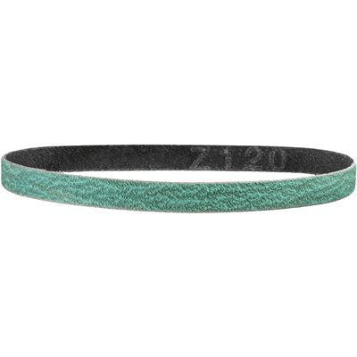 Auveco No 22653 3/8 X 13 Sanding Belts Zirconia 120 Grit, Quantity 10