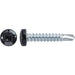 Auveco Item 22663 6 X 3/4 Square Pan Self-Drilling Tek Zinc Black Painted Head Quantity 100