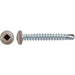 Auveco Item 22667 6 X 1 Square Pan Self-Drilling Tek Zinc Tan Painted Head Quantity 100