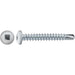 Auveco Item 22668 6 X 1 Square Pan Self-Drilling Tek Zinc White Painted Head Quantity 100