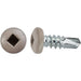 Auveco Item 22670 8 X 1/2 Square Pan Self-Drilling Tek Zinc Tan Painted Head Quantity 100
