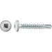 Auveco Item 22677 8 X 1 Square Pan Self-Drilling Tek Zinc White Painted Head Quantity 100