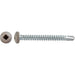 Auveco Item 22682 8 X 1-1/2 Square Pan Self-Drilling Tek Zinc Tan Painted Head RV Screws Qty 100