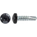 Auveco Item 22687 10 X 3/4 Square Pan Self-Drilling Tek Zinc Black Painted Head RV Screws Qty 100