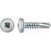 Auveco Item 22689 10 X 3/4 Square Pan Self-Drilling Tek Zinc White Painted Head RV Screws Qty 100