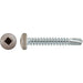 Auveco Item 22694 10 X 1-1/4 Square Pan Self-Drilling Tek Zinc Tan Painted Head RV Screws Qty 100