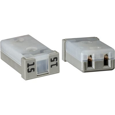 Auveco Item 22804 MCASE Unslotted 15 Amp Fuse Quantity 3