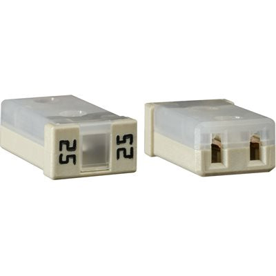 Auveco Item 22806 MCASE Unslotted 25 Amp Fuse Quantity 3