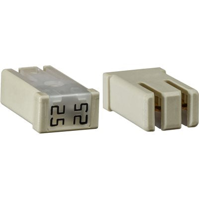 Auveco Item 22811 MCASE Slotted 25 Amp Fuse Quantity 3