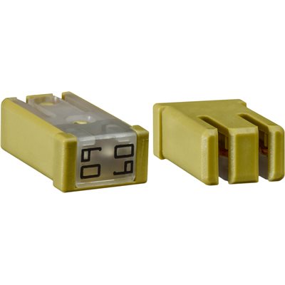 Auveco Item 22815 MCASE Slotted 60 Amp Fuse Quantity 3