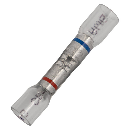 Auveco Item 22992 Crystal Clear Stepdown Butt Connector 500, 22-18 Awg To 16-14 Awg Quantity 15