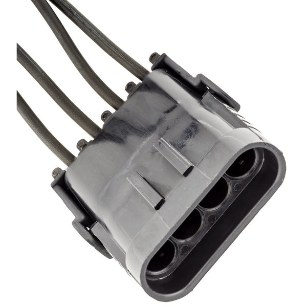 Auveco Item 23125 Weather Pack In-Line 4-Way Shroud Harness Connector. Quantity 1
