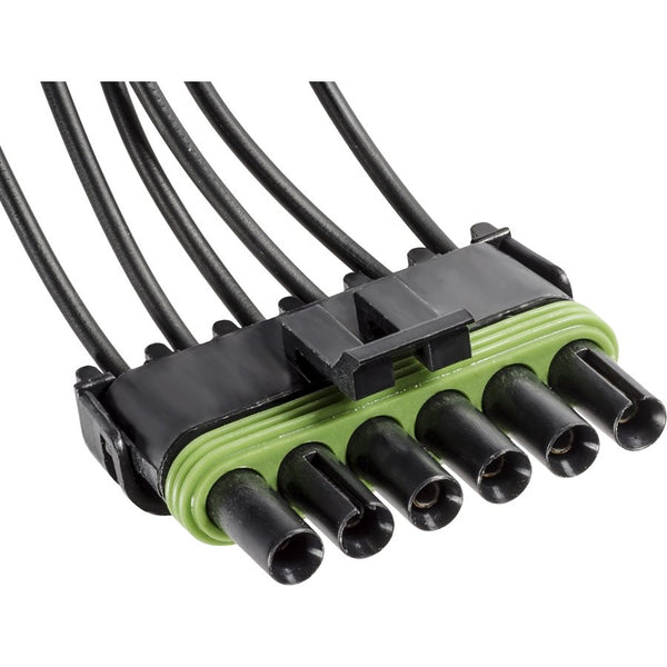 Auveco Item 23189 Weather Pack In-Line 6-Way Tower Harness Connector. Quantity 1