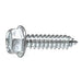 Auveco No 2370 14 X 5/8 Indented Hex Head Tapping Screw Zinc, Quantity 100