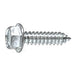 Auveco No 2967 12 X 5/8 Indented Hex Washer Head Tapping Screw Zinc, Quantity 100