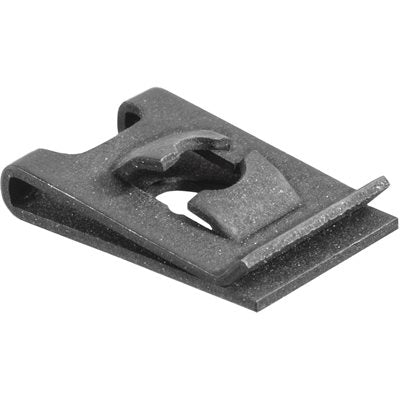Auveco Item 23528 Spring Type U-Nut Screw #8 Range 0.045-0.062 - Black. Quantity 100