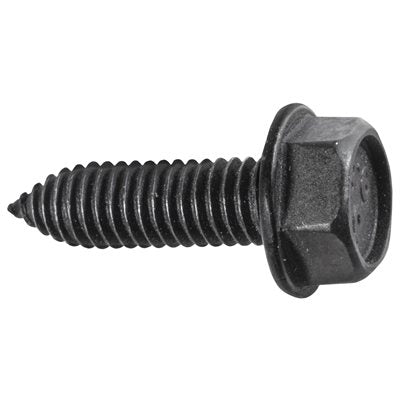Auveco Item 23654 Hex Washer Head Body Bolt Ca Point M6.3-1.0 X 20mm - Black. Quantity 50